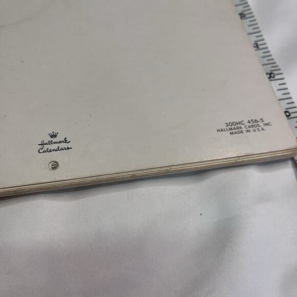 Vintage Hallmark Wildlife Calendar 1970s Animals Art Moose Elk Fox Quail Birds - Picture 7 of 9